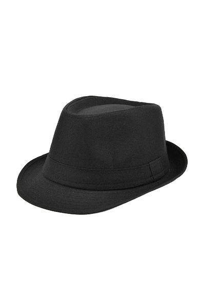 Skygo Children's Boy Black Fabric Sombrero Cap Performance Cap Michael Jackson Cap No 54