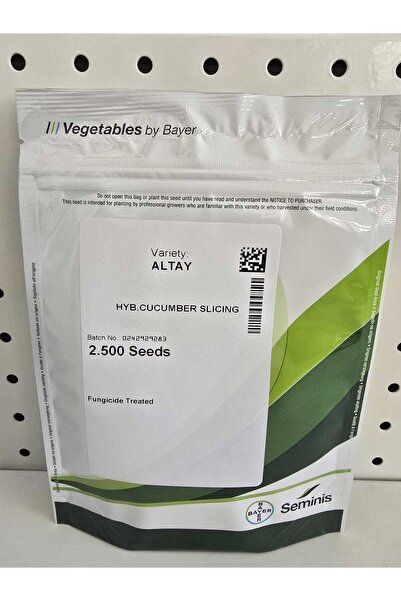 Seminis SEMİNİS ALTAY F1 HIYAR TOHUMU - 2500 ADET - OTURAK