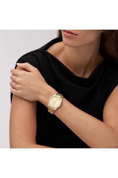 Fossil Scarlette Damen Uhr Gold Es5299