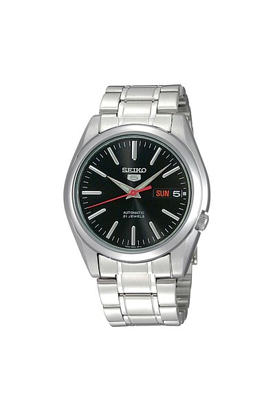 Seiko 5 Sports Herren Automatikuhr Silber Snkl45k1