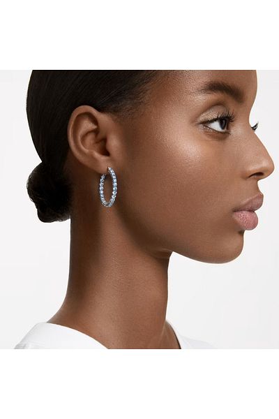 Swarovski Matrix Silberfarbene Ohrringe 5647446