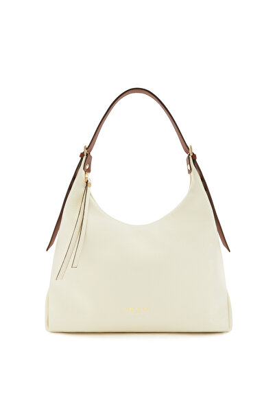 Isabel Bernard Honoré Handtasche, Schultertasche beige