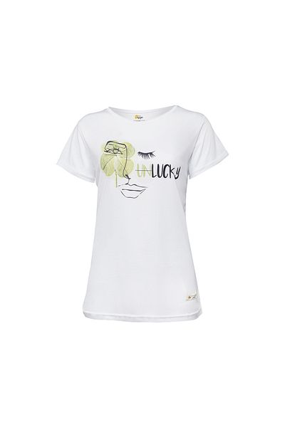 Biggdesign Faces Lucky Women's T-shirt