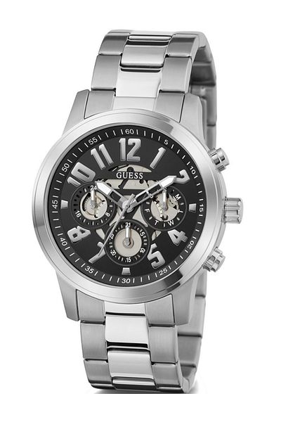Guess Ανδρικό Ρολόι Gw0627g1, Quartz, 44mm, 5atm