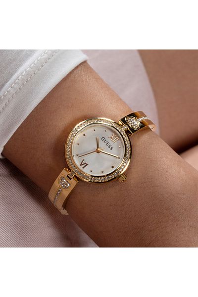Guess Lovey Damen Uhr Gold Gw0655l2