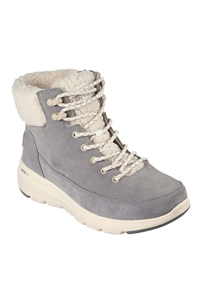 SKECHERS Pantofi de iarnă pentru femei GLACIAL ULTRA WOODLANDS gri