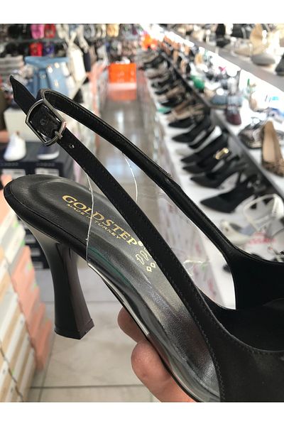 Brs Satin Bow Transparent Evening Dress Shoes