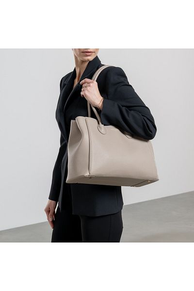 Isabel Bernard Honoré Handtasche Taupe