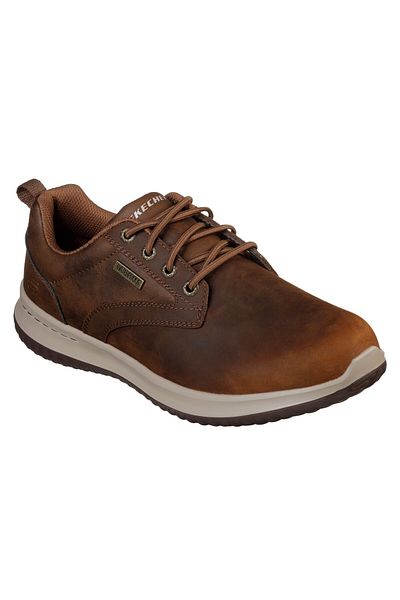 SKECHERS DELSON ANTIGO men's sneakers brown