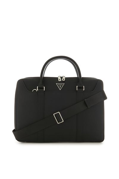 Guess Stephi Herren Aktentasche Schwarz Hmecsa-p3138-bla