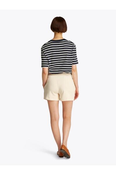 Tommy Hilfiger Kadın REG HILFIGER SWEATSHORT Şort