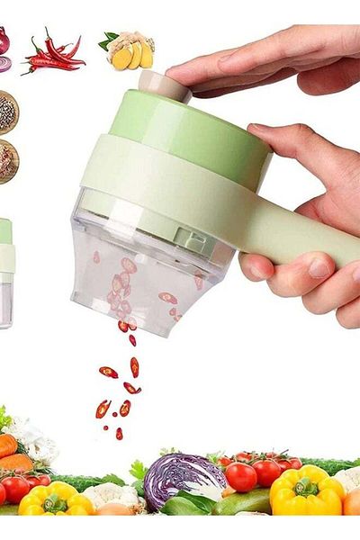Denx Vegetable Chopper, Portable Electric Grinder, Rechargeable & Wireless Multi-Purpose Chopper for