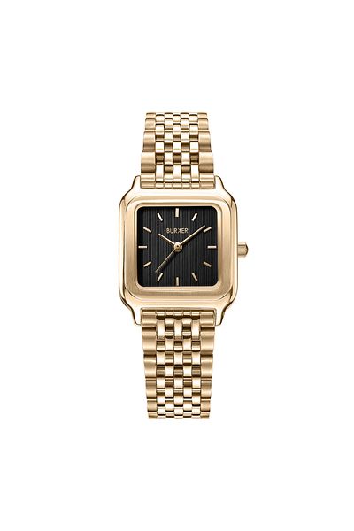 Burker Damenuhr Macy Gold Schwarz