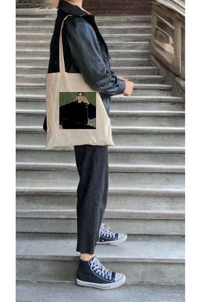 InfinitumWorks Thinker Cloth Bag