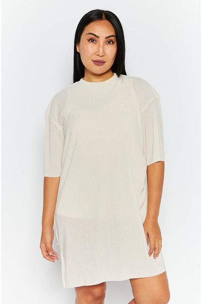 Adidas Originals Women Sportswear Fit Outdoor Mini Dress, Beige