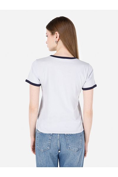Colin's Women's Blue T-Shirt - Sleeves
