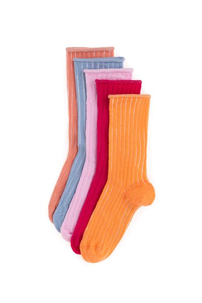U.S. Polo Assn. Pack of 5 Socks Over-Kids - Regular Fit - Stylish and Comfortable Design