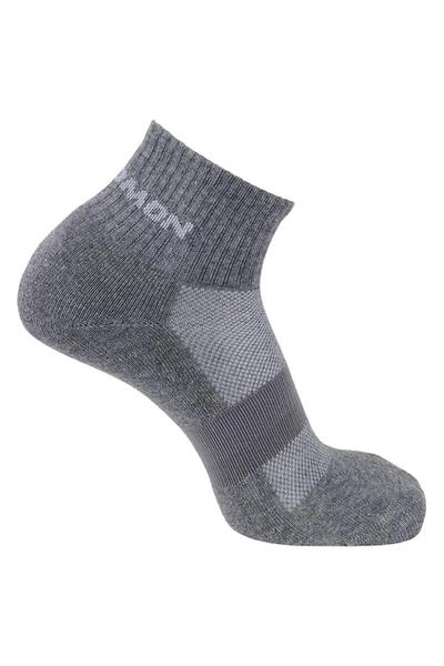 Salomon Lc1983400 Evasion Ankle 2-Pack Unisex Socks Gray