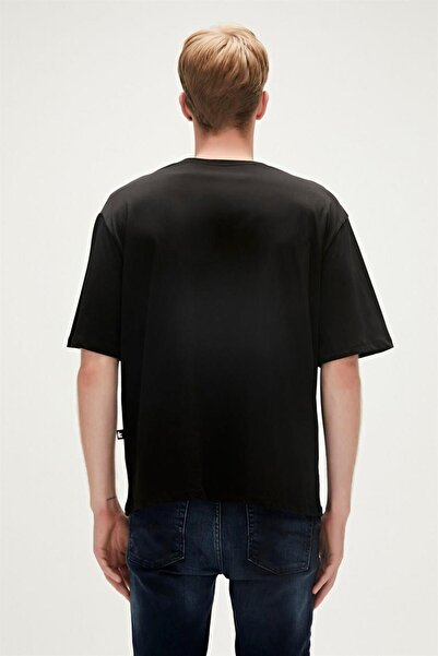 Bad Bear Walking Bad Black Oversize T-shirt με στάμπα ανδρικό T-shirt