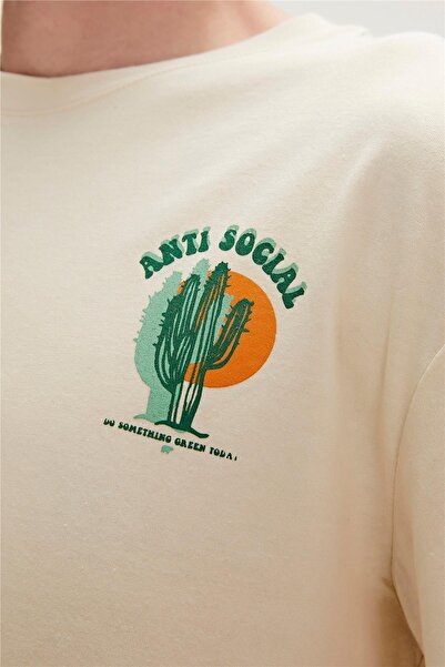 Bad Bear 23.01.07.004-C108 Re-Social Men's T-Shirt White