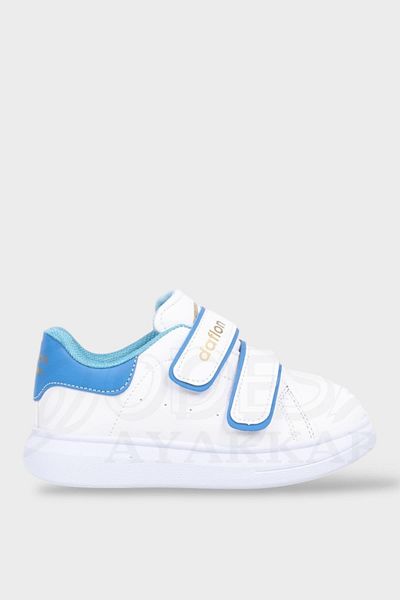 Liger Copii Velcro Talpă Anatomică Talpă Confort Pantofi Sport ALBASTRU