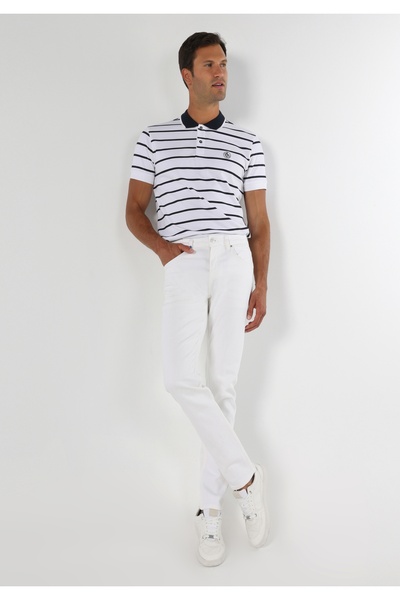 Colin's Прямі чоловічі білі джинси