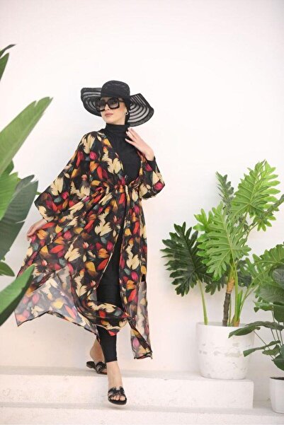 NS Tasarım Tesettür Mayo Pareo cu model autentic