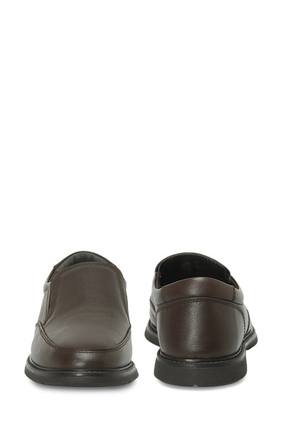 Polaris 5 Nokta 107588.m 4fx Termo Kaymaz Taban Hakiki Deri Günlük Confort Erkek Ayakkabı KAHVE