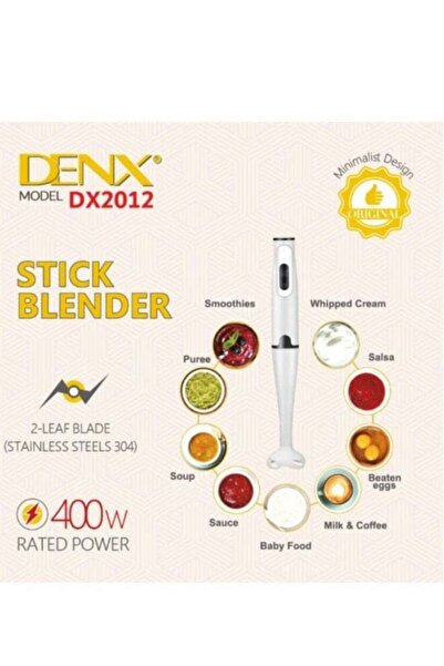 Denx Stick Blender, Daily Collection Hand Blender