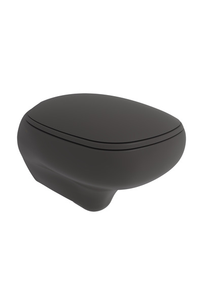 Bocchi Fenice Asma Klozet Mat Antrasit 1166-020-0128 Kapak Hariç