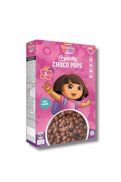 KANDİZ Dora The Explorer Crunchiz Choco Pops 375g