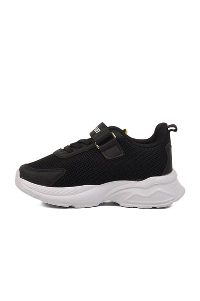 WALKWAY Black-Yellow Children's Sports Shoes Ruffon 2340 P