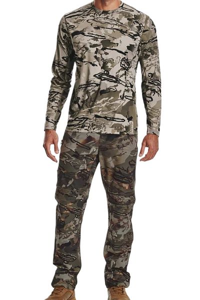 Under Armour Tricou cu mânecă lungă UA Iso-Chill Brush Line LS pentru bărbați, multicolor