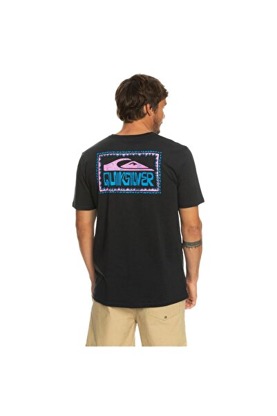 Quiksilver Eqyzt07224 Warpedframes m Tees Men's T-Shirt Black