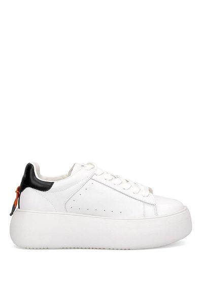 Lufian Marcella Γυναικεία Παπούτσια Sneaker από Γνήσιο Δέρμα Λευκό
