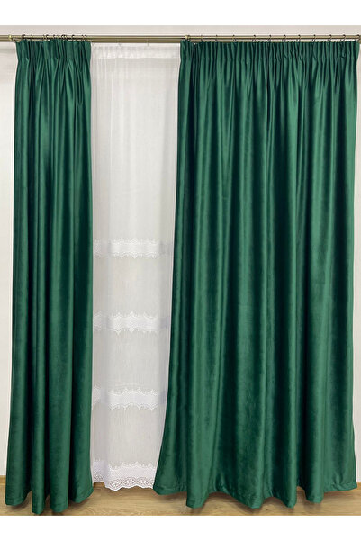 Liz Line Set doua draperii catifea, cu rejansa, diverse marimi si culori, din gama "Velvet lux" by Liz Line