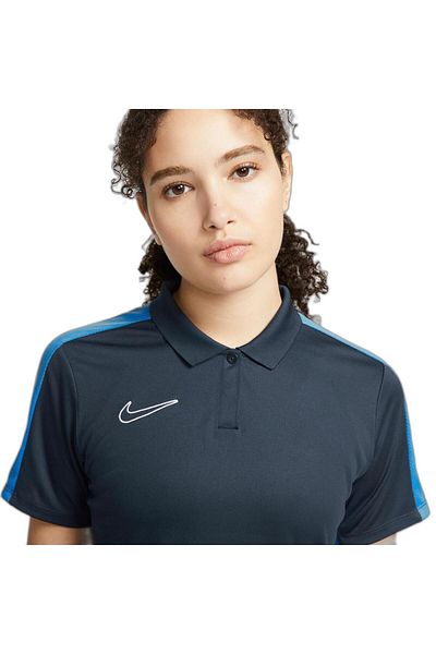 Nike Academy Dri Fit Women's Navy Blue Classic Collar Polo T-Shirt