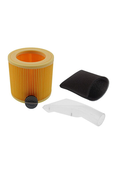 Supurgeavm Σετ κυλινδρικού φίλτρου και απορροφητήρα συμβατό με Karcher WD3 Premium