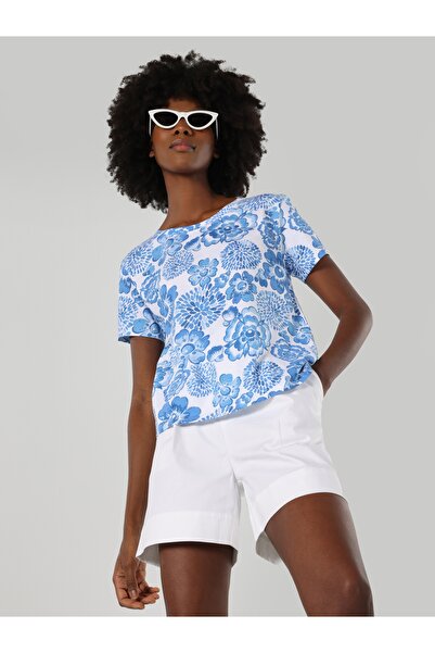 Colin's Πολύχρωμο γυναικείο μπλουζάκι με μακριά μανίκια