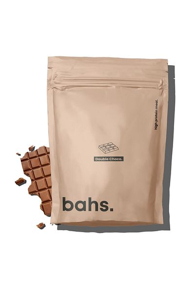bahs. High Meal 40gr Protein Powder - Double Choco 1080gr - 12 Servings