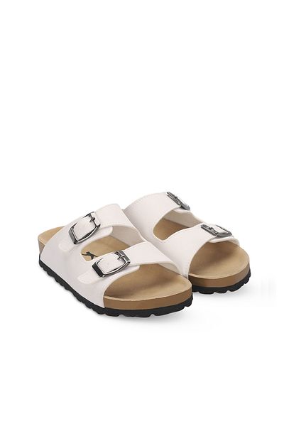 Slazenger KREKA Unisex Παιδικές Παντόφλες Λευκές