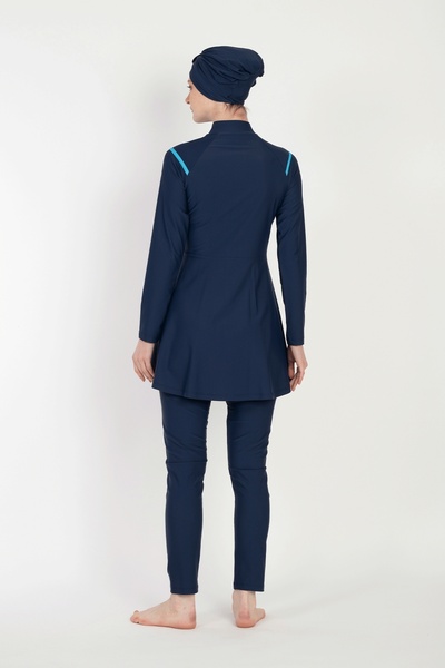 InStyle Μαγιό Hijab Dark Navy Blue 6016 Model
