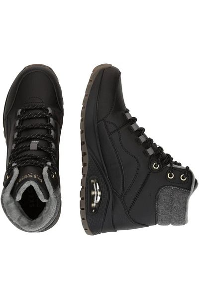 SKECHERS Pantofi de iarnă SKECHERS UNO RUGGED NATURES BLISS pentru femei, negri