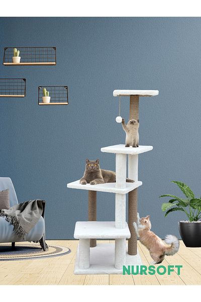 Nursoft Premium Scratching Board Multi-Layer Long Size Large Size Cat Seat Scratching Protector