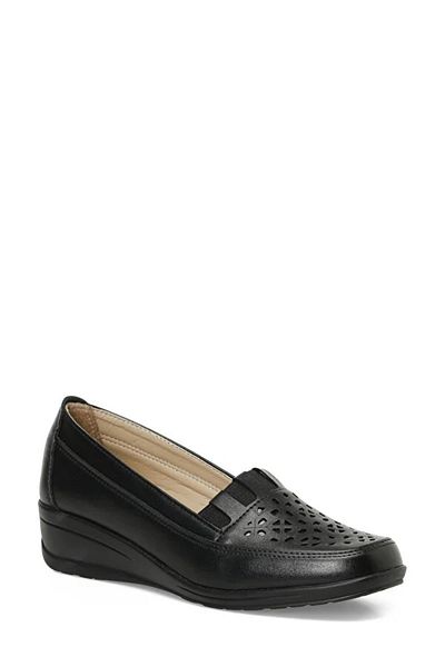 Polaris 166088.Z5Fx Black Women's Loafer Black