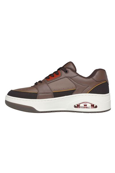 SKECHERS UNO COURT LOW-POST men's sneakers brown