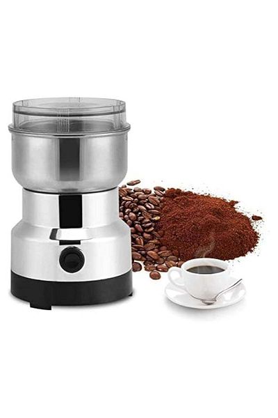 Denx Electric Coffee Machine Grinder 150W Stainless Steel Coffee Bean Milling Machine for Office Home