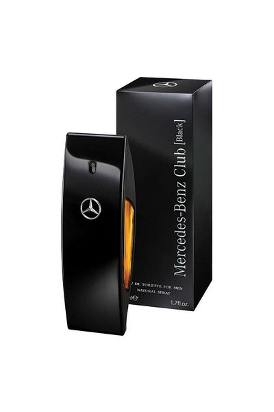 Mercedes Benz Club Black For Men Eau De Toilette 50ml