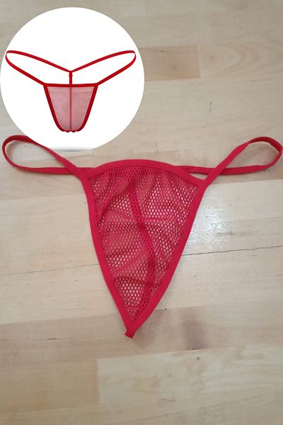 Anastasia Underwear Briefs - Red - Plain