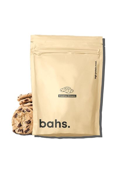 bahs. High Food Powder - 40gr Protein Cookies Dream 1080gr - 12 Servings